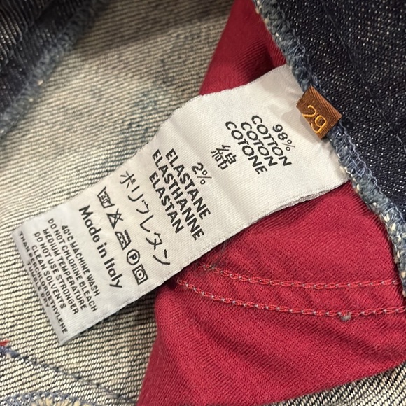 Y2K Vintage NOTIFY Designer Jeans Low Rise Seamless Straight Leg - Picture 5 of 5